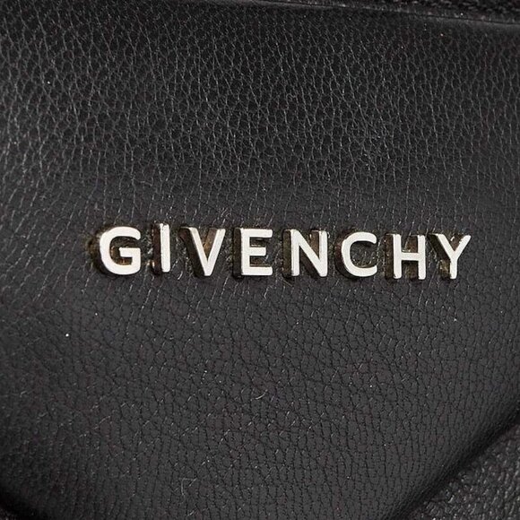 Givenchy Black Sugar Goatskin Leather Medium Antigona Bag - Picture 8 of 12